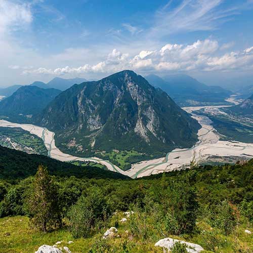 Il Tagliamento, tracce e pensieri